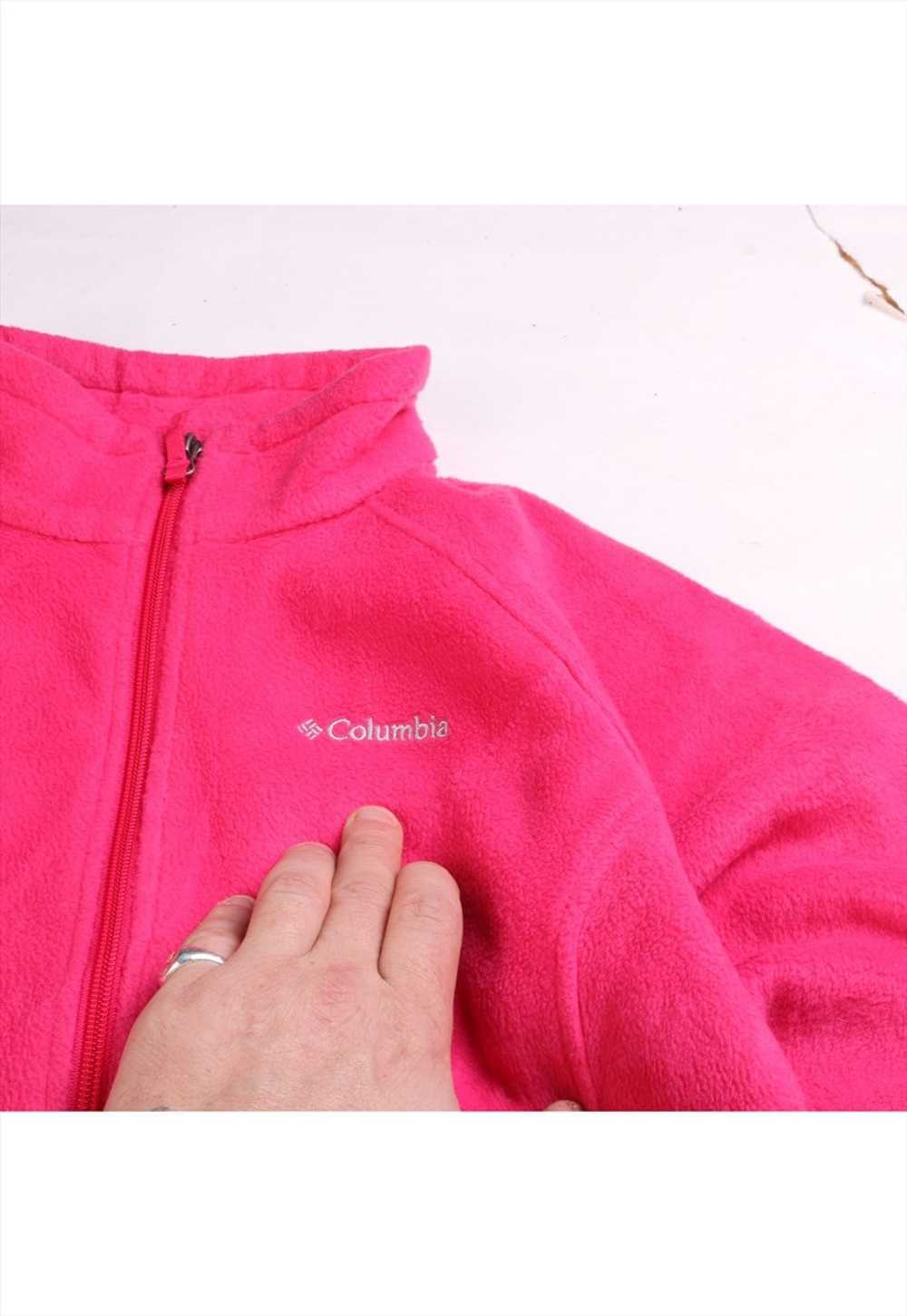 Vintage 90's Columbia Fleece Jumper Full Zip Up - image 3