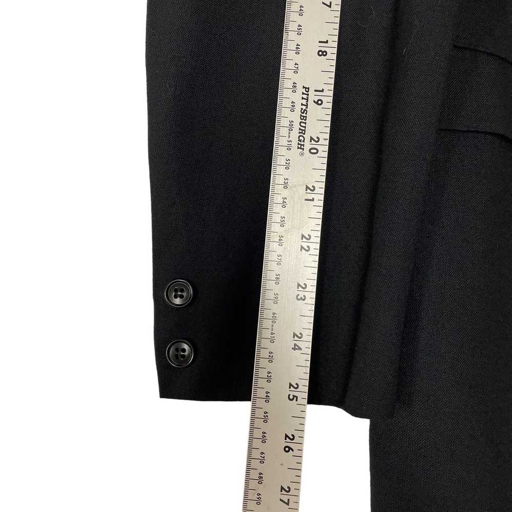 Other Vtg University Row BLACK Sport Coat ROCKABI… - image 9