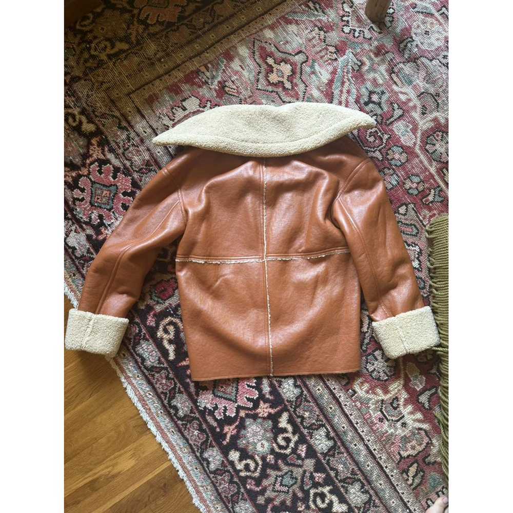 Nanushka Vegan leather coat - image 2