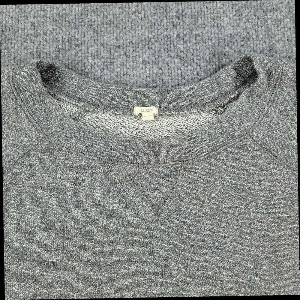 J.Crew Gray Stretch Pullover Sweatshirt for Women… - image 2