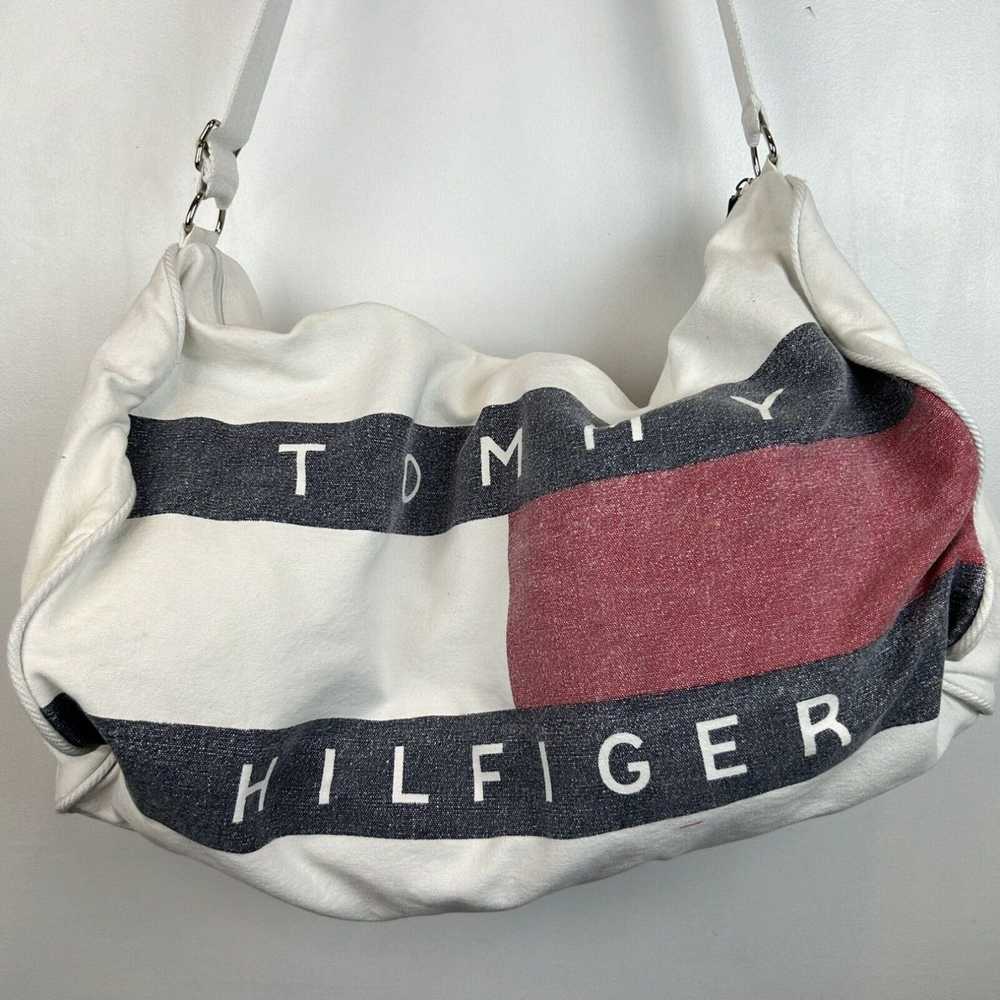 Tommy Hilfiger Authentic Classic White Canvas Y2K… - image 2