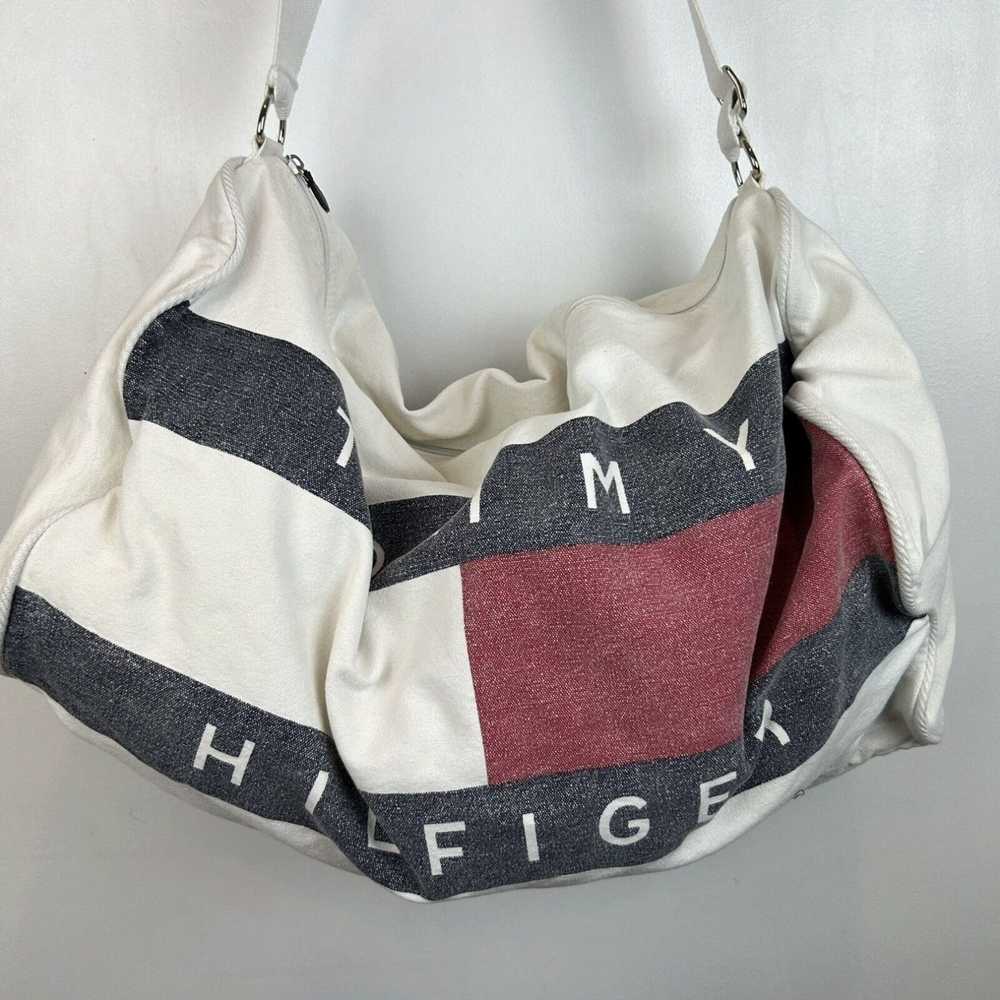 Tommy Hilfiger Authentic Classic White Canvas Y2K… - image 3