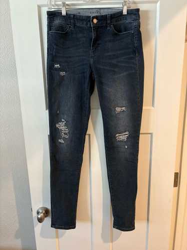 Tall Size WHBM Skinny Jeans with sequin patches (6