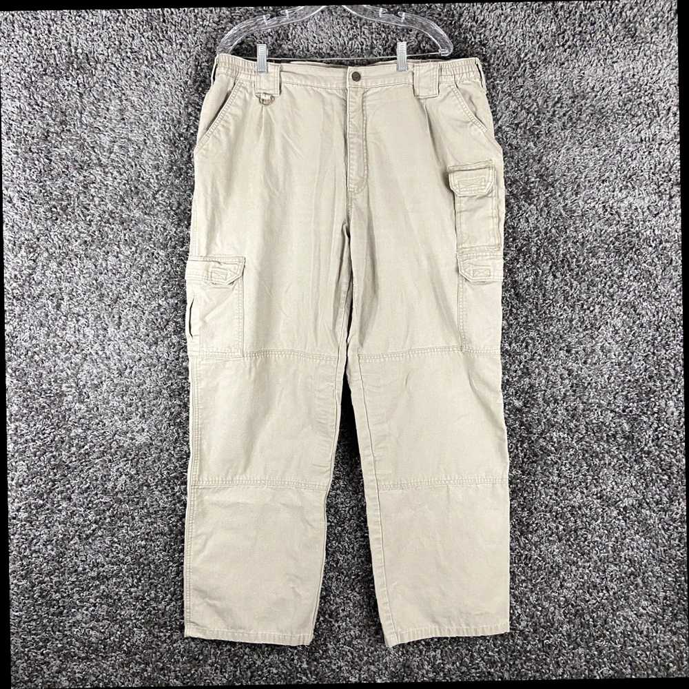 Vintage Authentic Men's 38x30 Beige Tactical Pant… - image 1