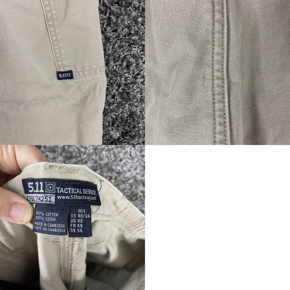 Vintage Authentic Men's 38x30 Beige Tactical Pant… - image 8