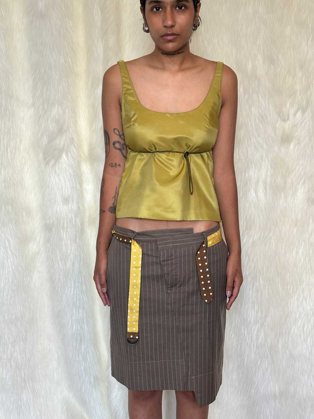 PAUL SMITH SS2003 ASYMMETRIC SKIRT - image 3