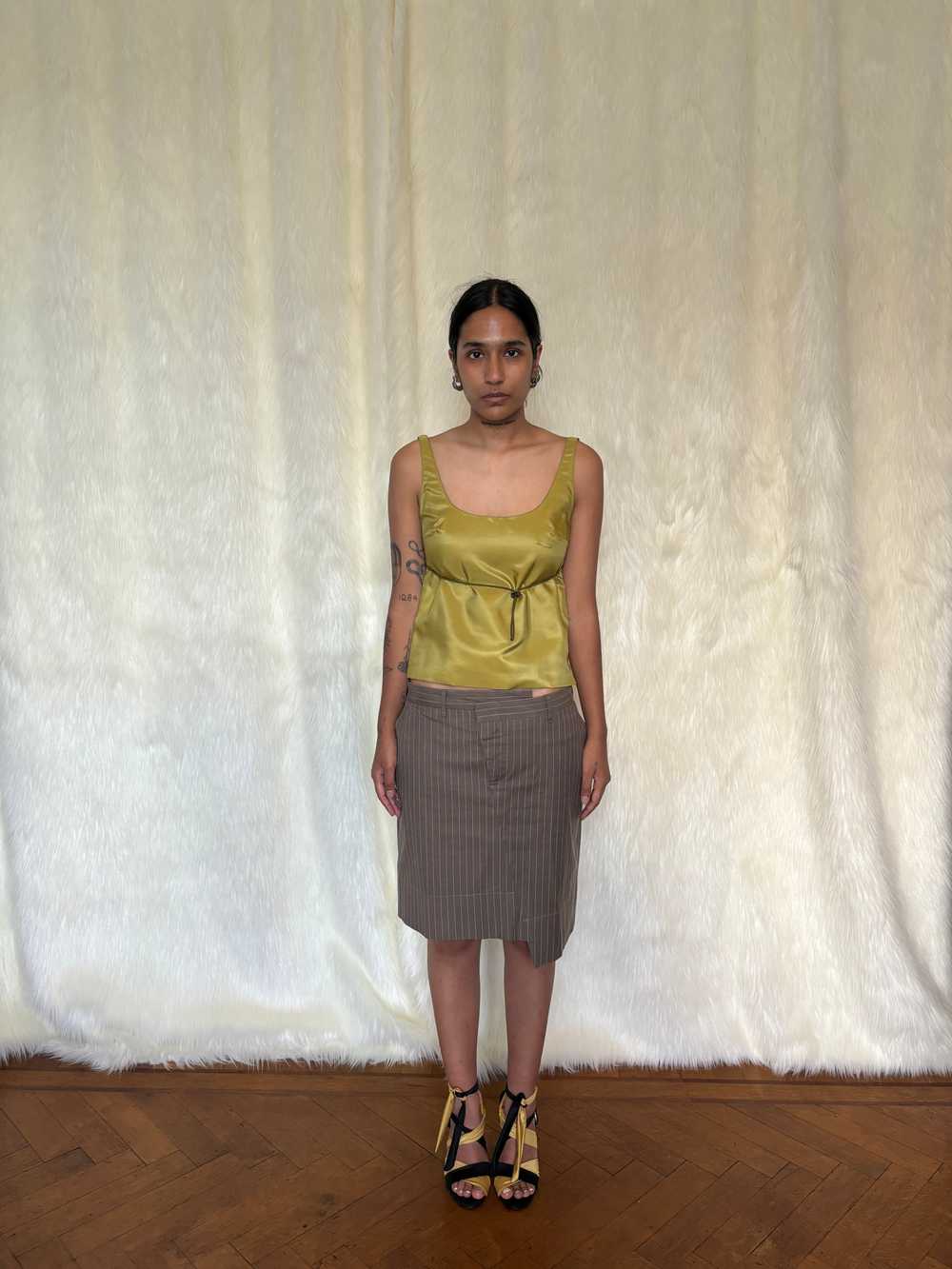 PAUL SMITH SS2003 ASYMMETRIC SKIRT - image 4