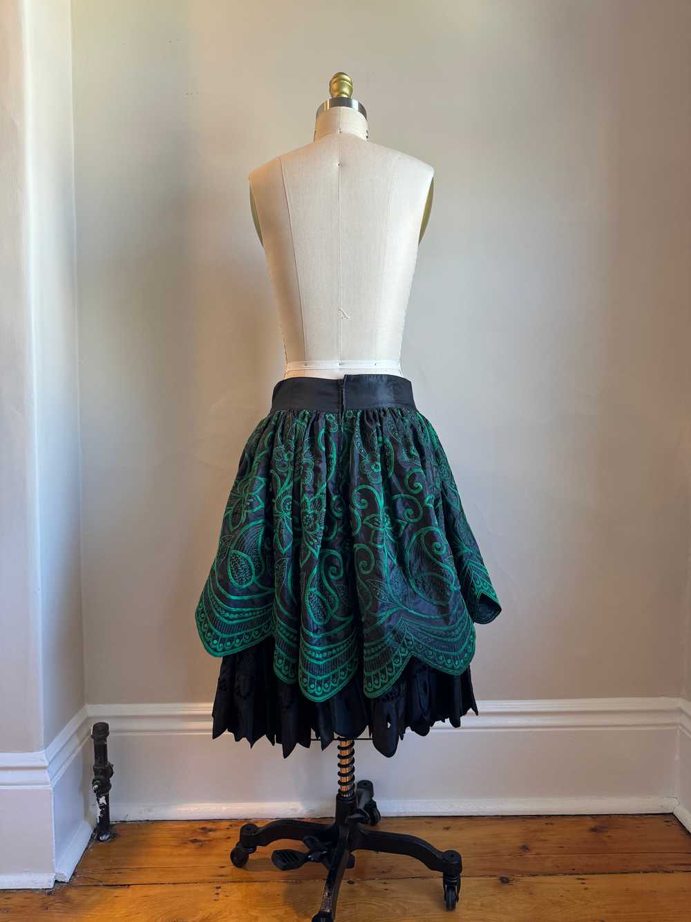 1990’s | Lolita Lempicka | Tulle and Lace Skirt - image 2