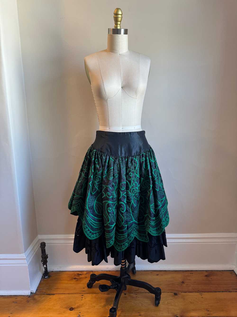 1990’s | Lolita Lempicka | Tulle and Lace Skirt - image 5