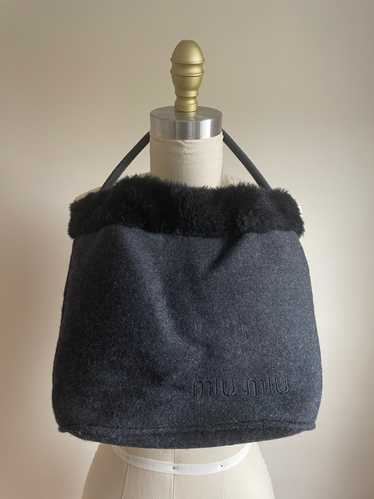 Miu Miu Wool Handbag