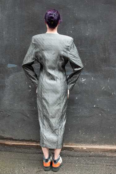 1980’s/1990's | Todd Oldham | Silver Metallic Dres