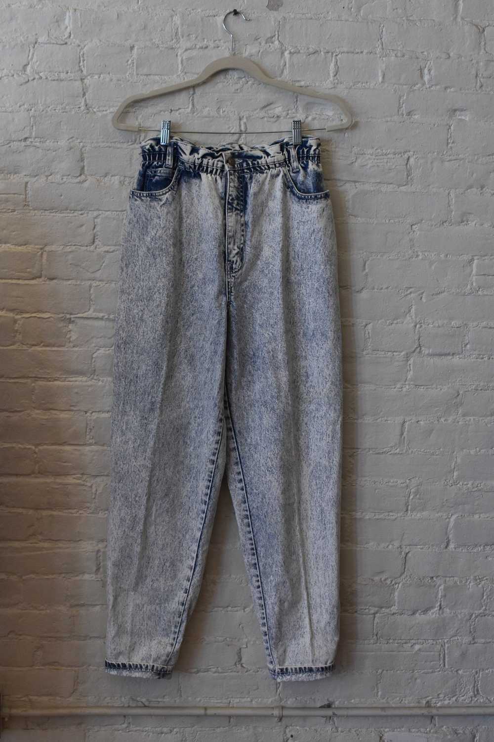 1980’s | Bill Blass | Acid Wash Jeans - image 1