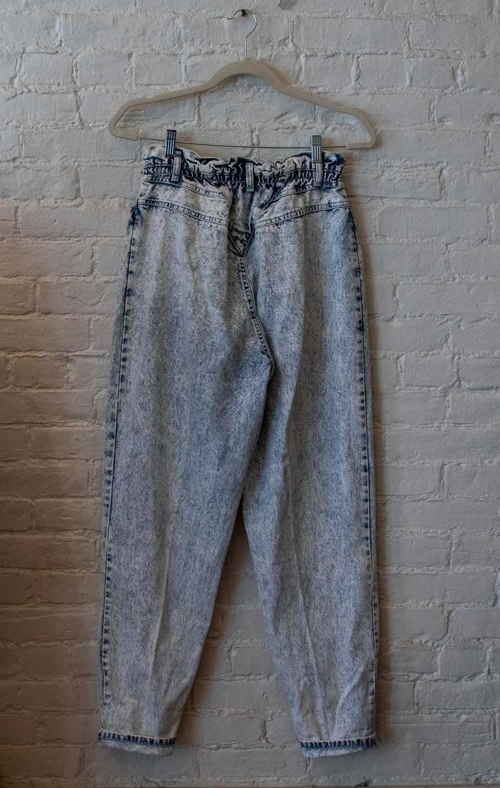 1980’s | Bill Blass | Acid Wash Jeans - image 4