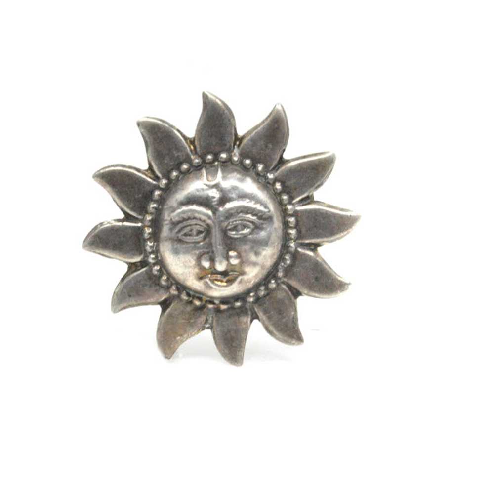 Hindu Sun Brooch - image 1