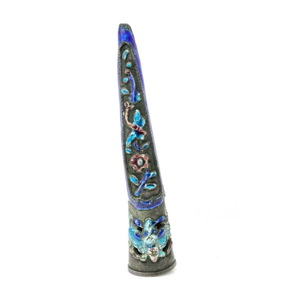 Chinese Enamel Fingernail Guard - image 2