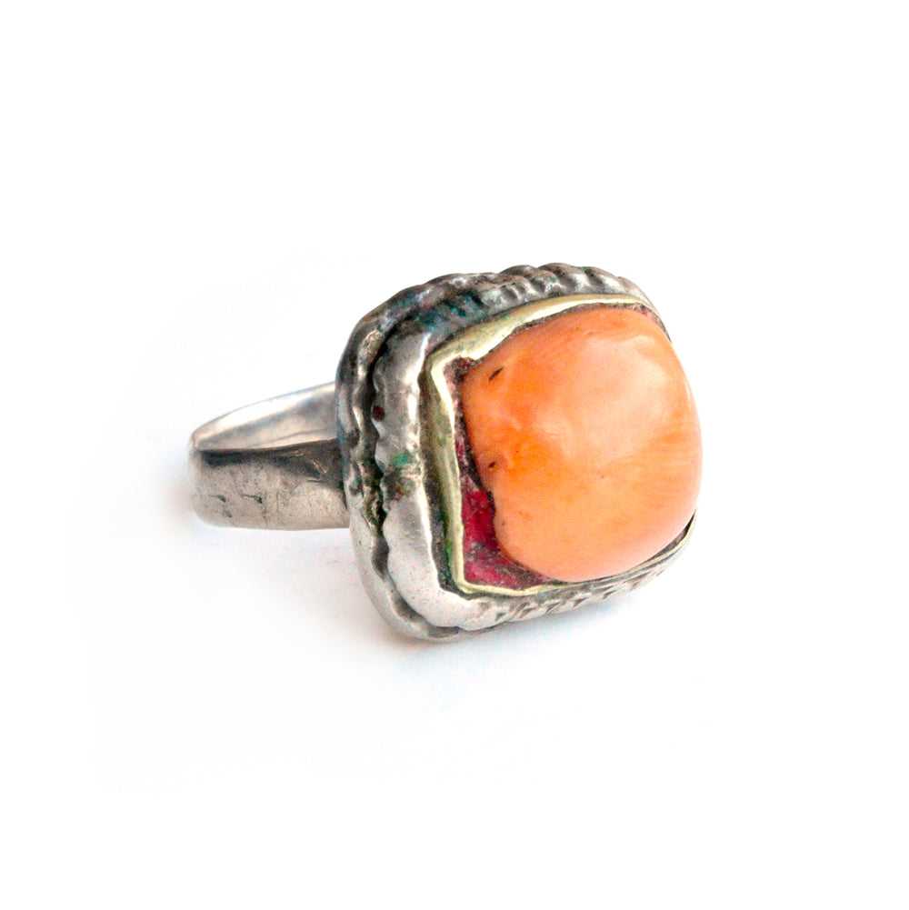 Indian Coral Ring - image 1