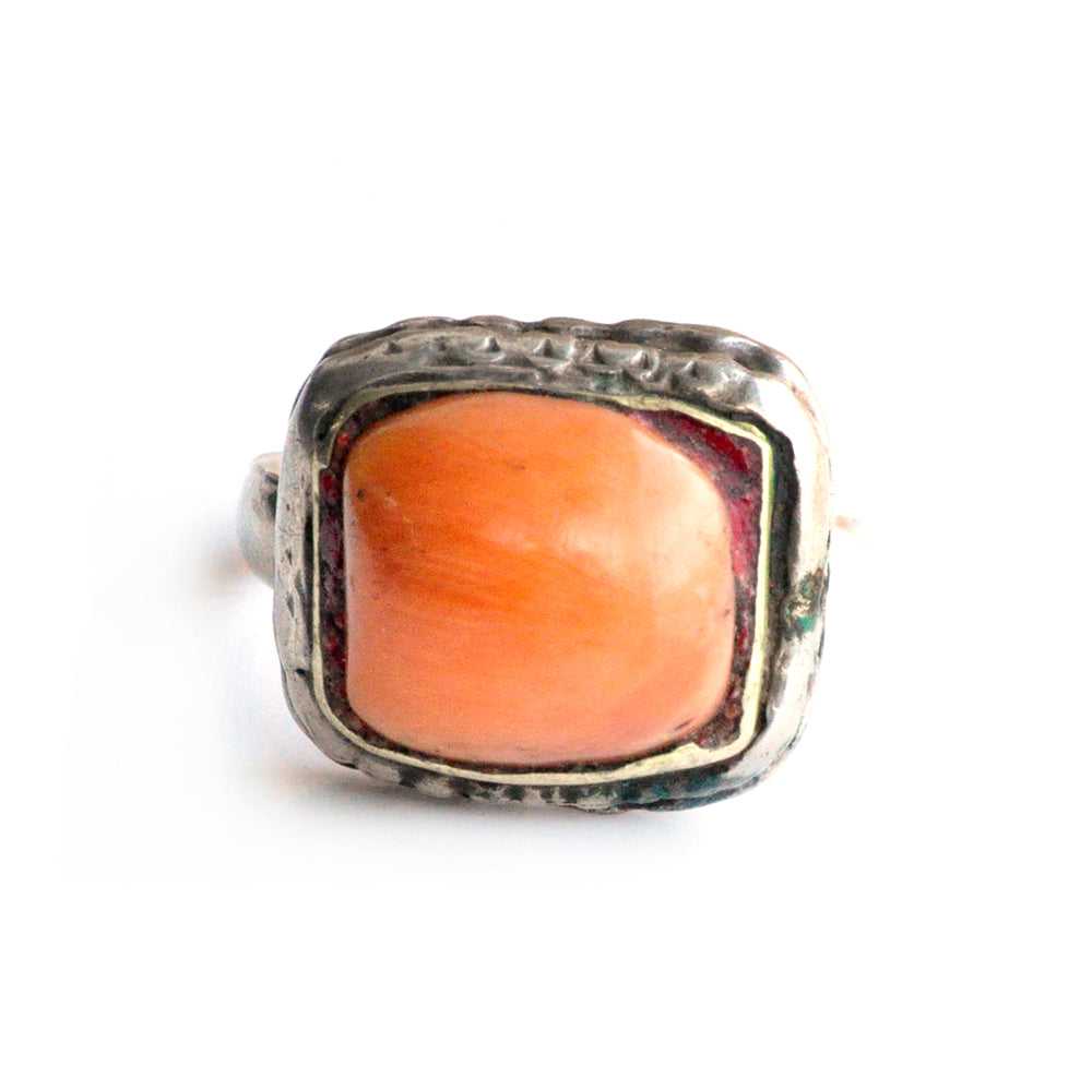 Indian Coral Ring - image 2