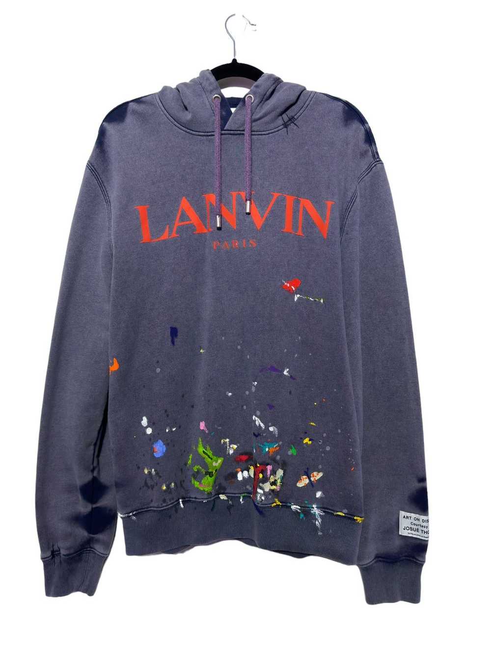 Gallery Dept. x Lanvin Paint Splatter Hoodie - image 1