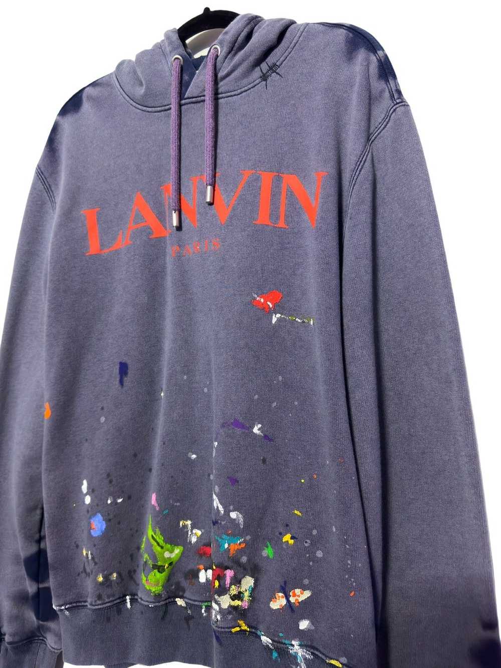 Gallery Dept. x Lanvin Paint Splatter Hoodie - image 3