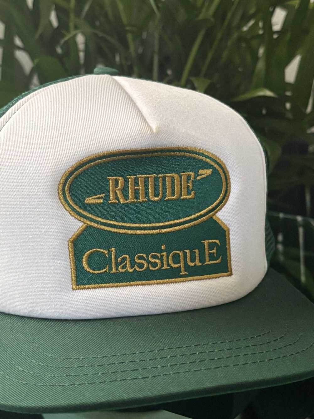 RHUDE “CLASSIQUE” GREEN HAT - image 6