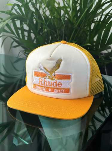 RHUDE “YELLOW EAGLE PARADISE VALLEY” HAT