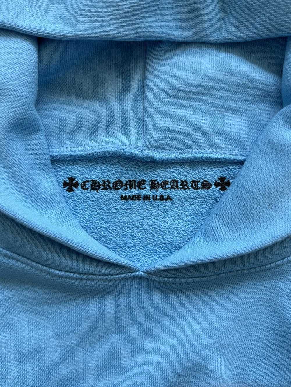 Chrome Hearts Matty Boy Brain New Blue Hoodie - image 8