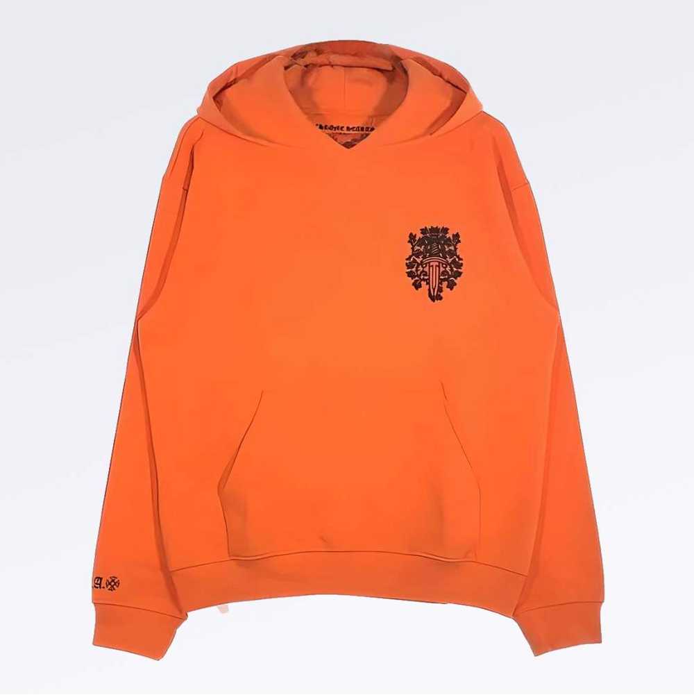 Chrome Hearts Vine Dagger Hoodie Orange/Black - image 1