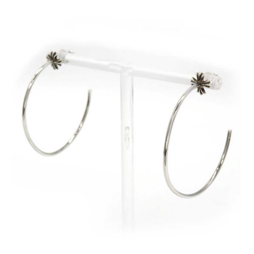 Chrome Hearts Plus Hoop Earrings - image 1