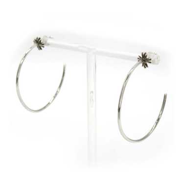 Chrome Hearts Plus Hoop Earrings - image 1