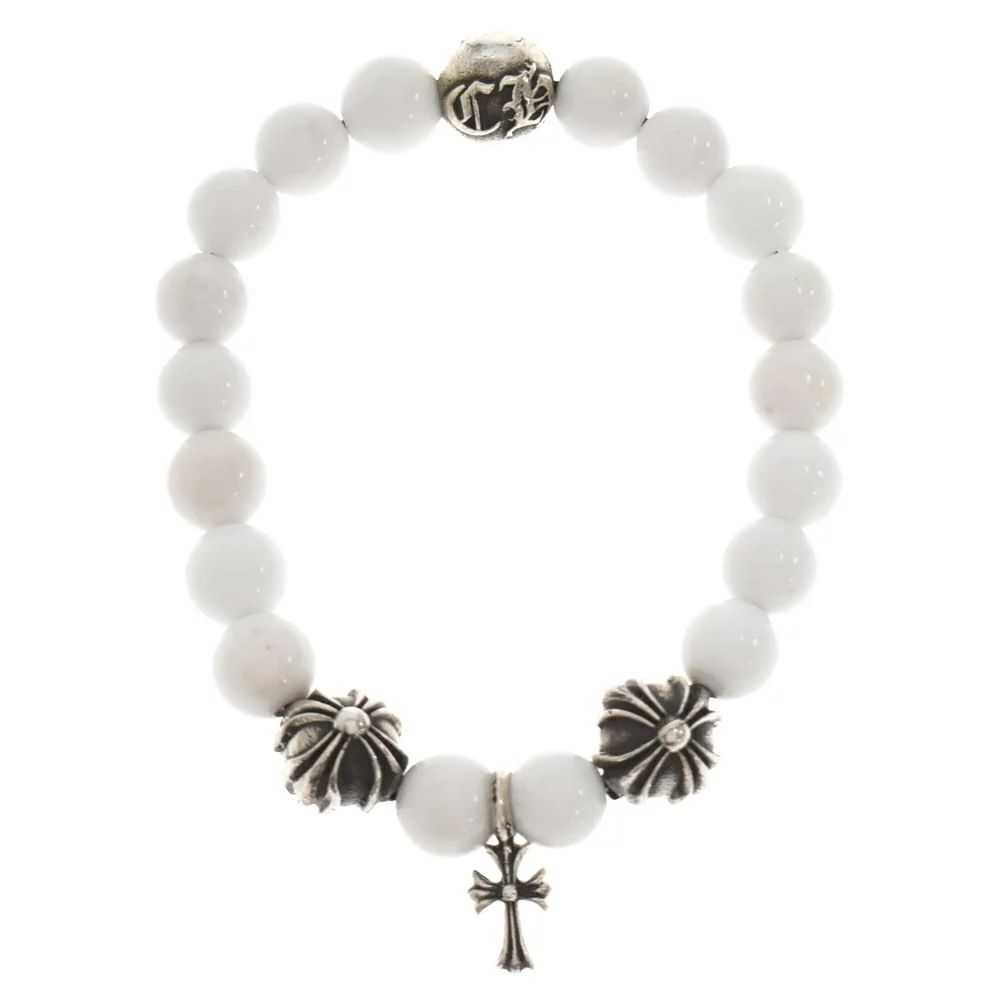 Chrome Hearts White Cross Bead Bracelet - image 1