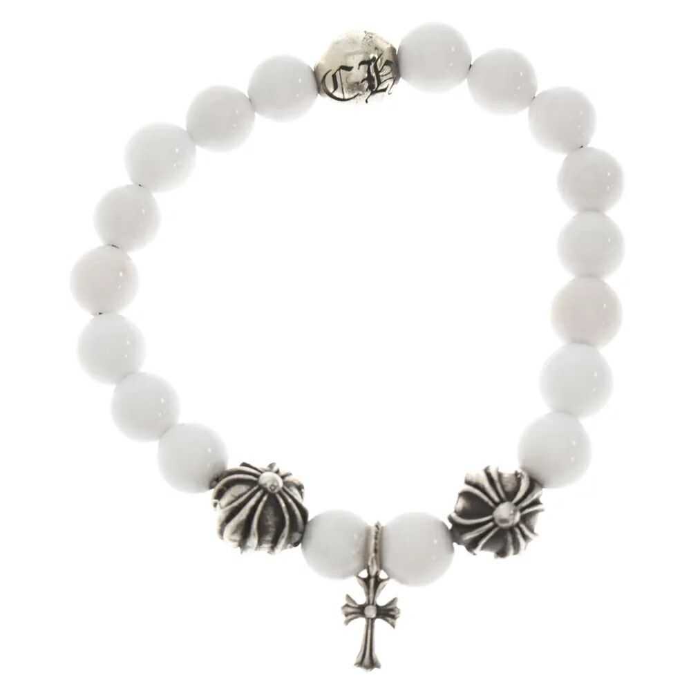 Chrome Hearts White Cross Bead Bracelet - image 2