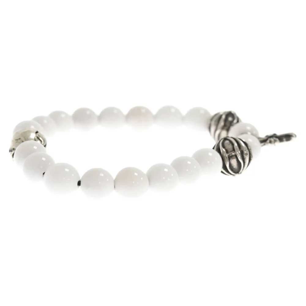 Chrome Hearts White Cross Bead Bracelet - image 4