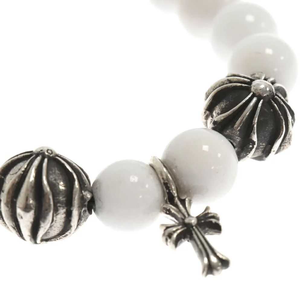 Chrome Hearts White Cross Bead Bracelet - image 5