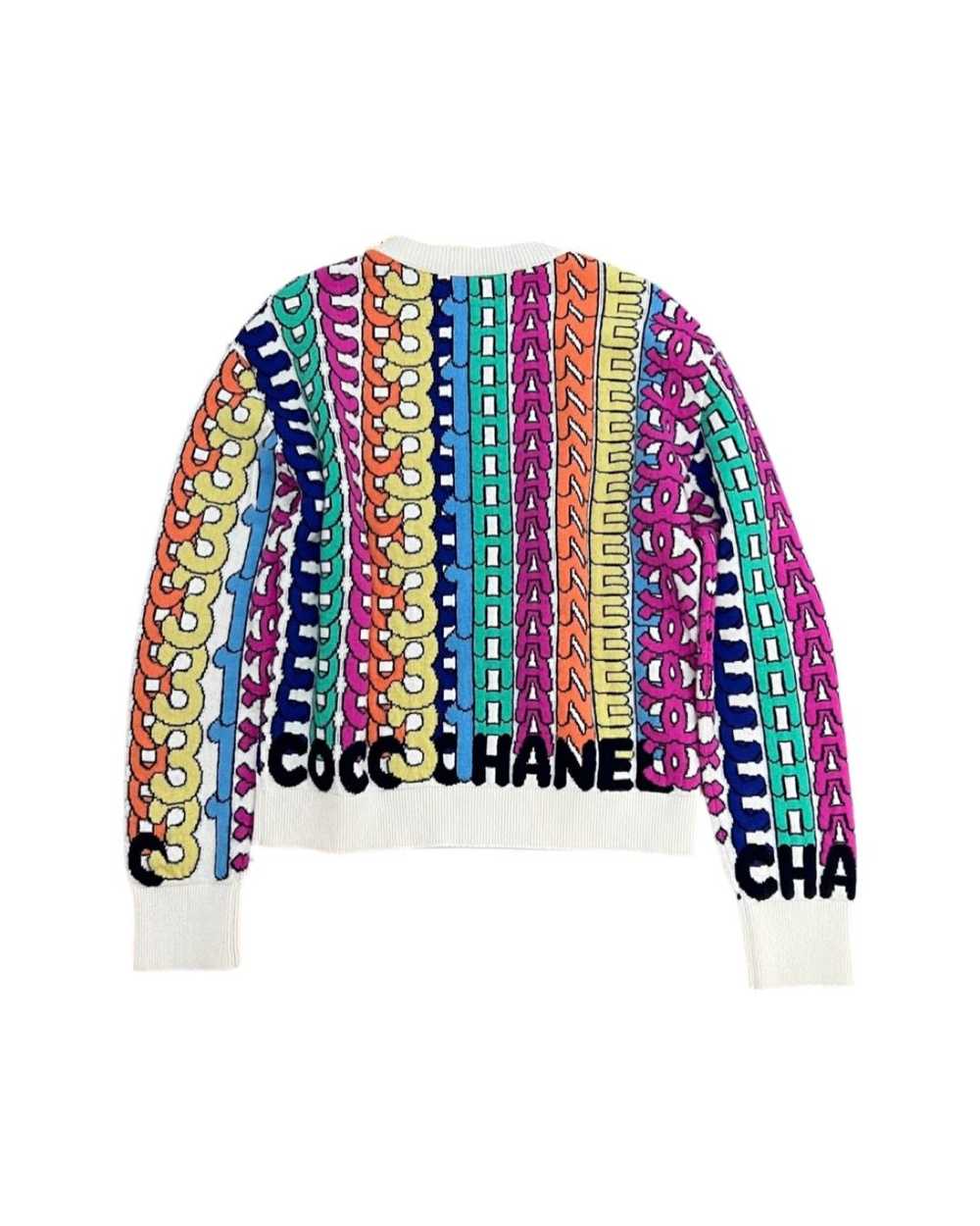 Rainbow logo cashmere sweater - image 2