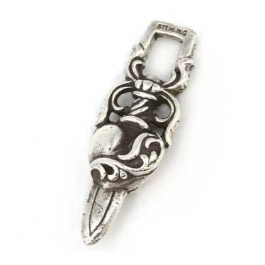 Chrome Hearts Dagger Heart Pendant