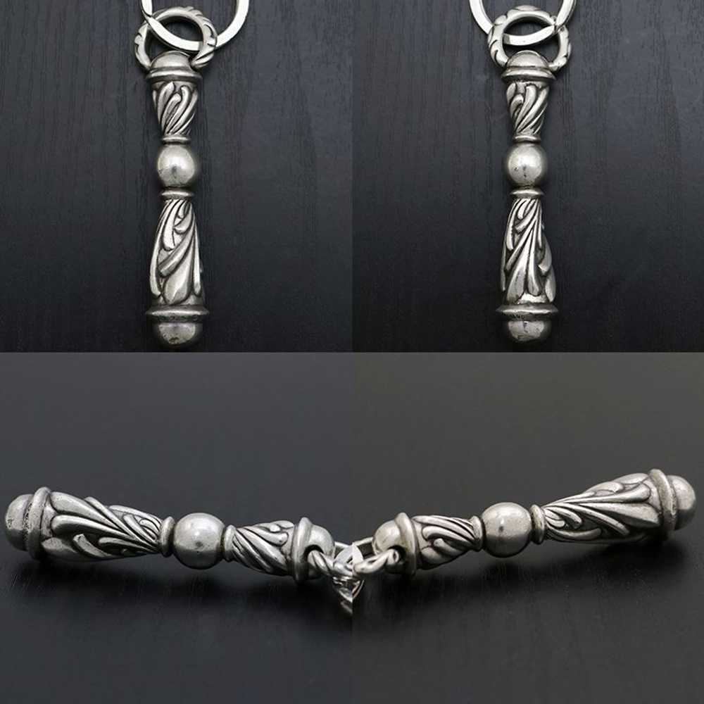 Chrome Hearts Campana and Dagger Key Ring - image 2