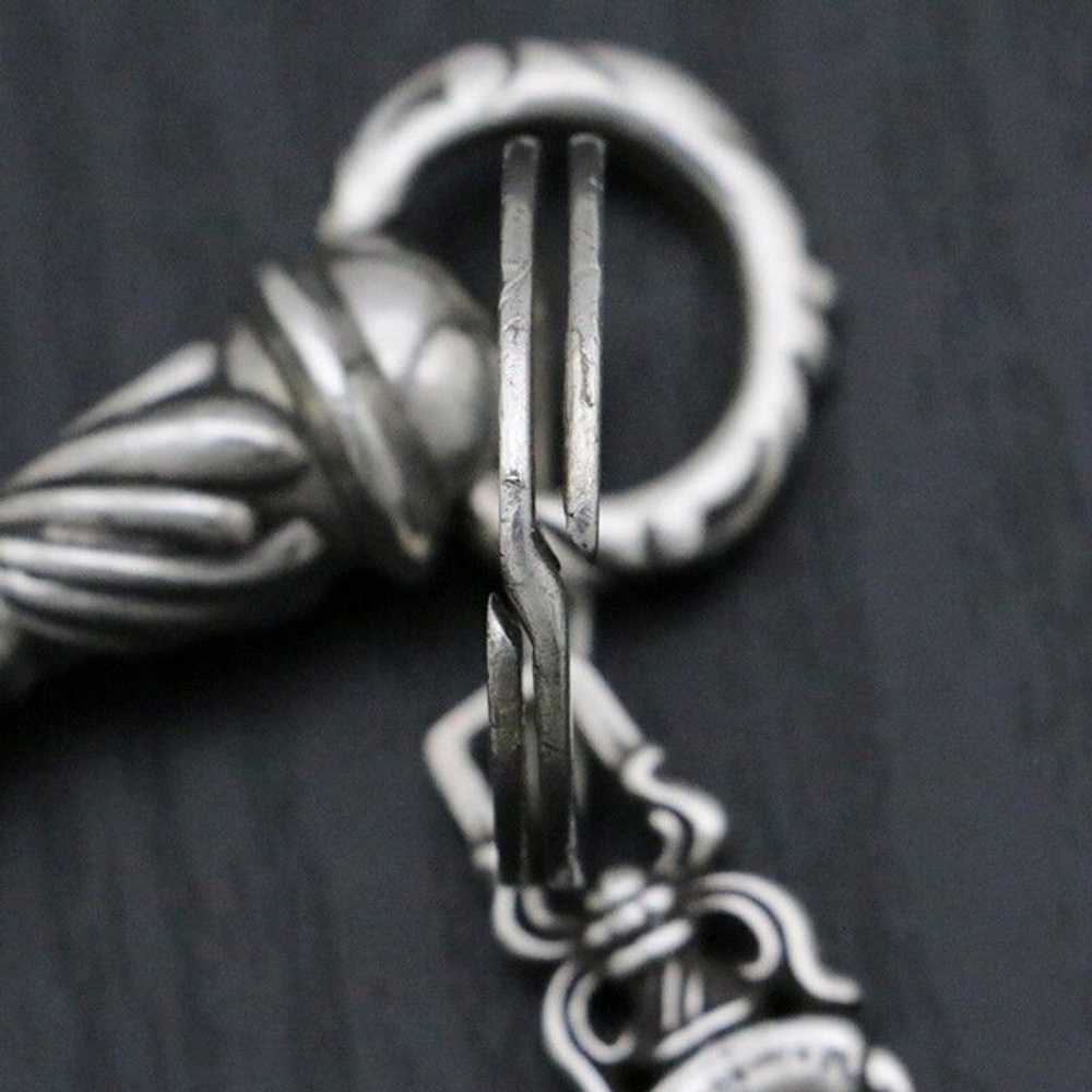 Chrome Hearts Campana and Dagger Key Ring - image 4