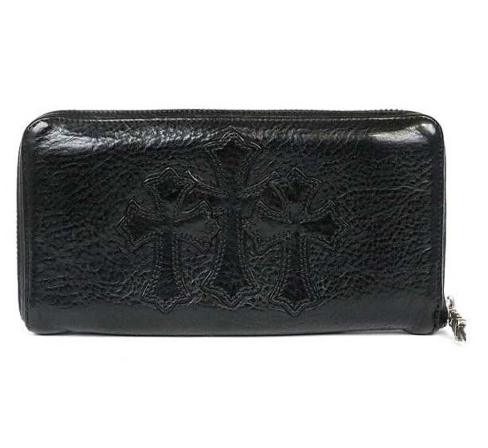 Chrome Hearts Cemetery Cross Round Zipper Long Wa… - image 1