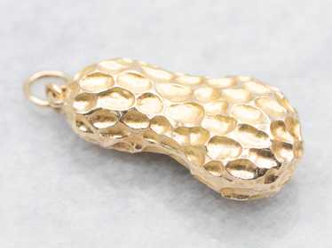 Golden Peanut Pendant - image 1