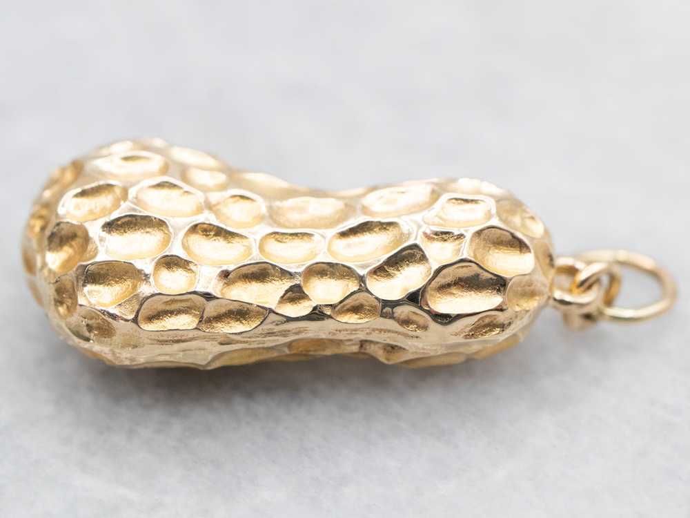 Golden Peanut Pendant - image 2