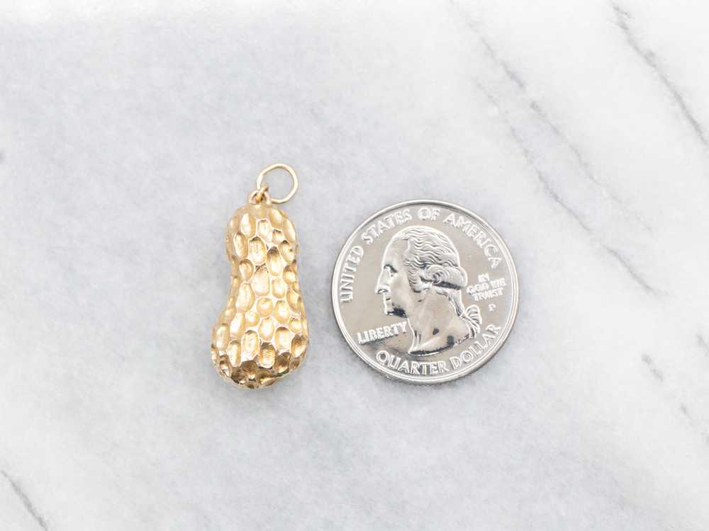 Golden Peanut Pendant - image 3