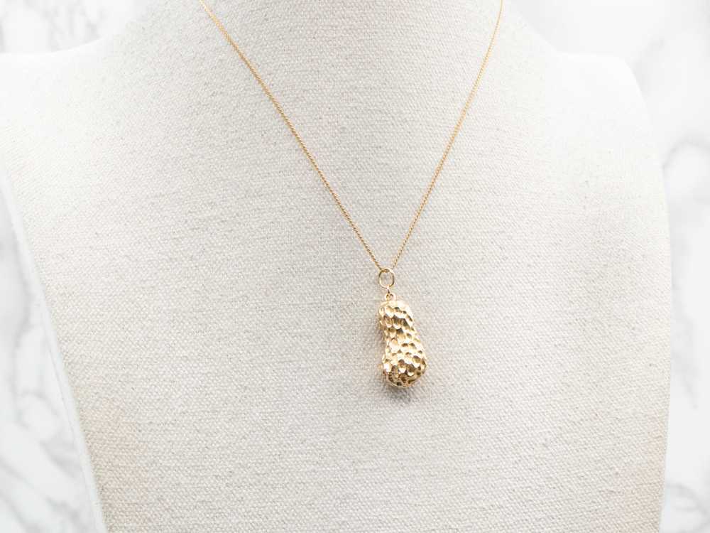 Golden Peanut Pendant - image 4