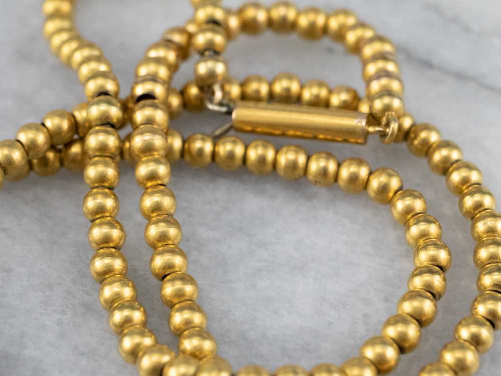 Vintage Gold Sweetheart Necklace - image 6