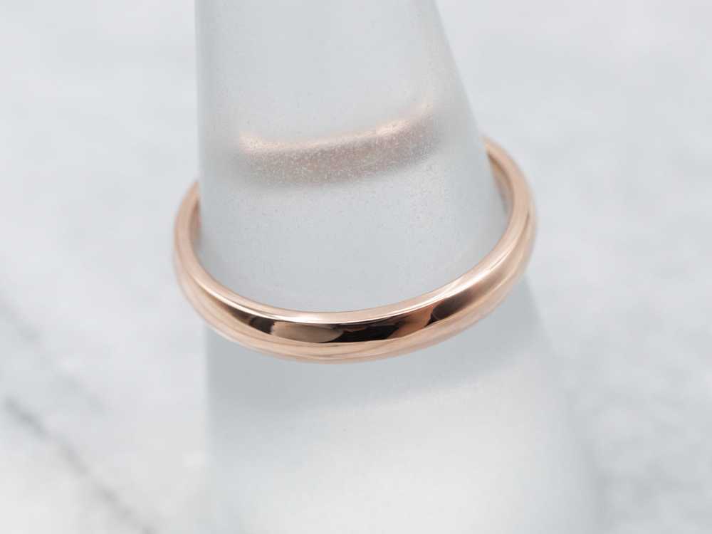 One Ring to Rule Them All Rose Gold Band - image 4