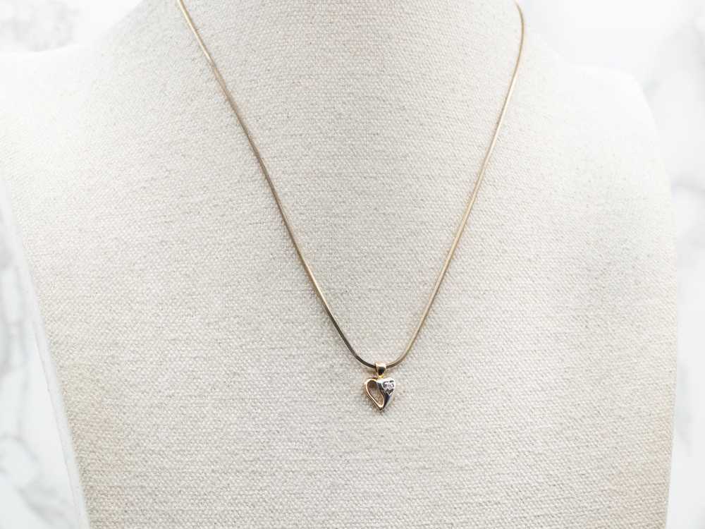 Diamond Heart Pendant - image 4