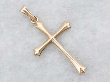 Dainty Cross Pendant - image 1