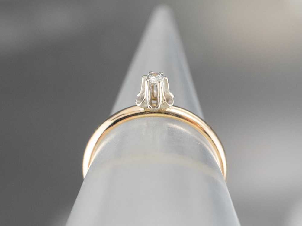 Buttercup Diamond Solitaire Engagement Ring - image 8