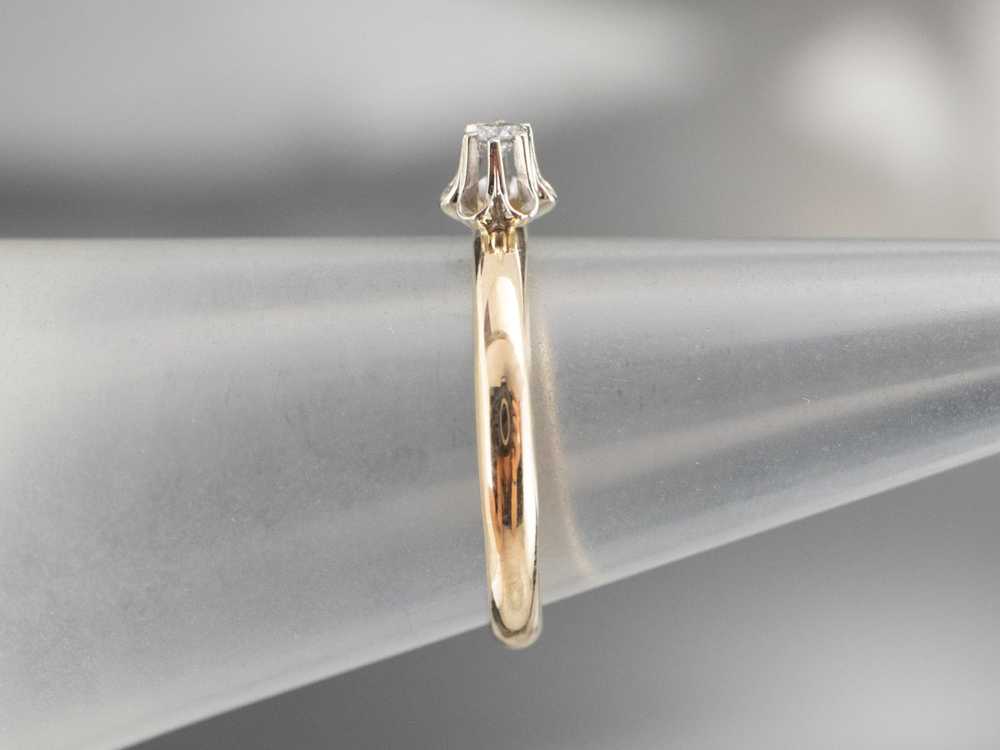 Buttercup Diamond Solitaire Engagement Ring - image 9