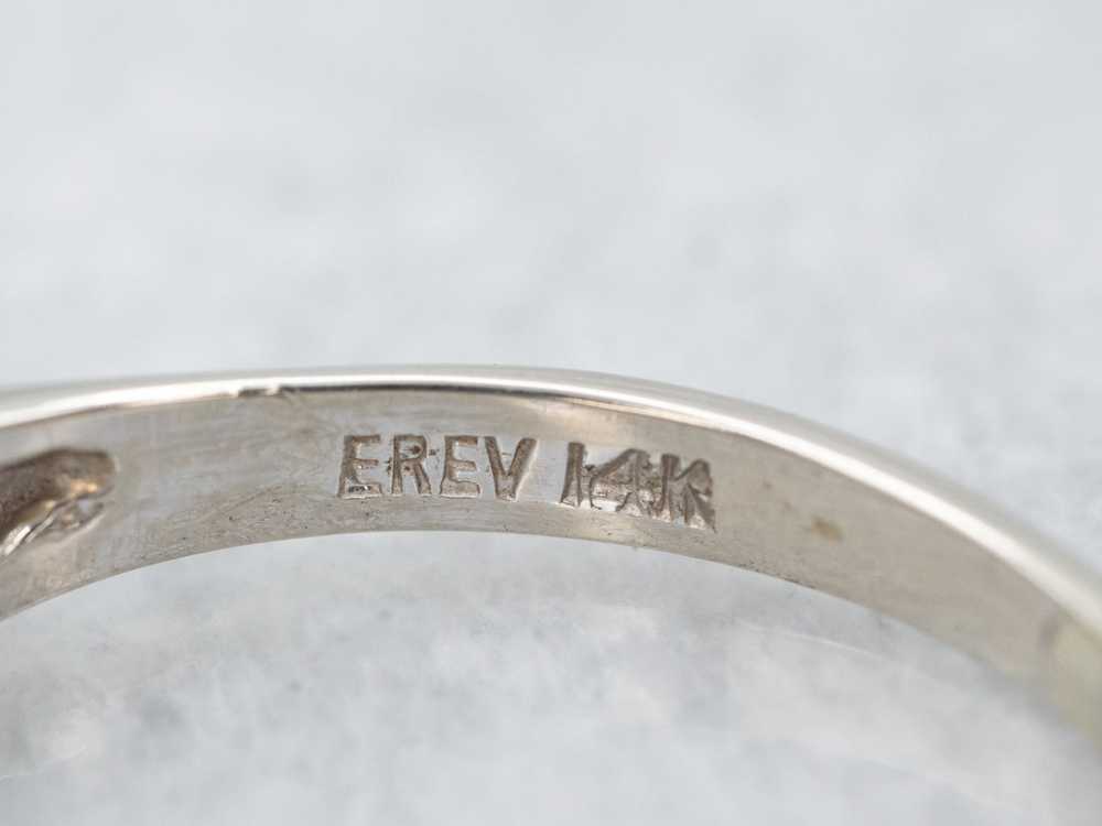 Stunning 1970's GIA Certified Diamond Engagement … - image 2
