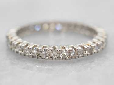 Platinum Diamond Eternity Band - image 1